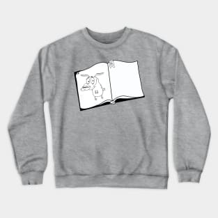 Courage the cowardly dog Crewneck Sweatshirt